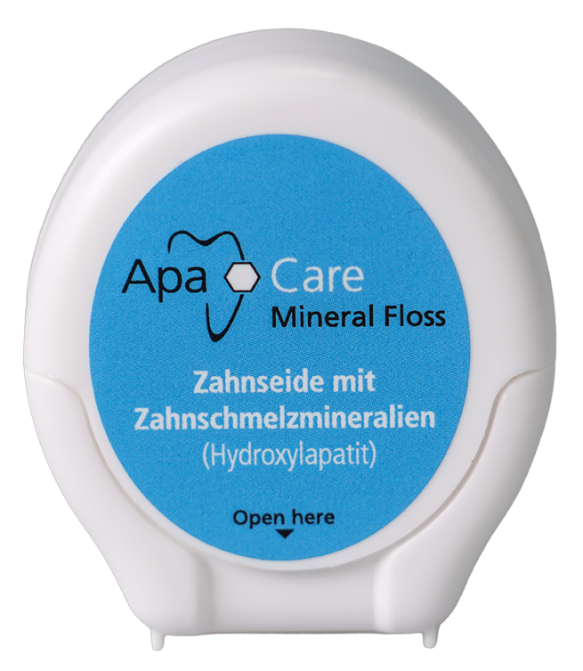 ApaCare Tannþráður með hydroxyapatite