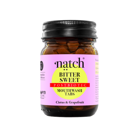 Bitter Sweet - Munnskolstöflur með postbiotics og hydroxyapatite