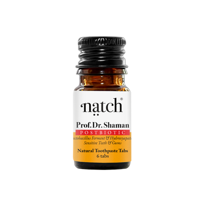 Prof. Dr. Shaman - Tannkremstöflur með Postbiotics og Hydroxyapatite
