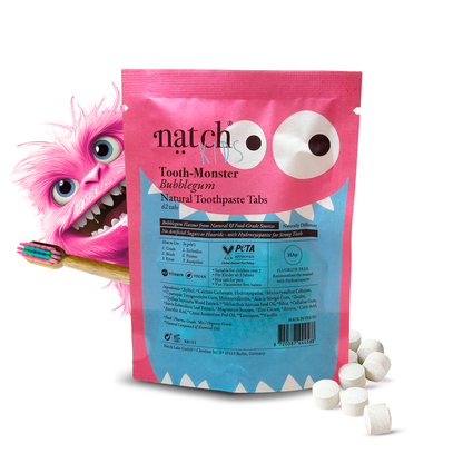 Tooth-Monster - Barnatannkremstöflur með Hydroxyapatite