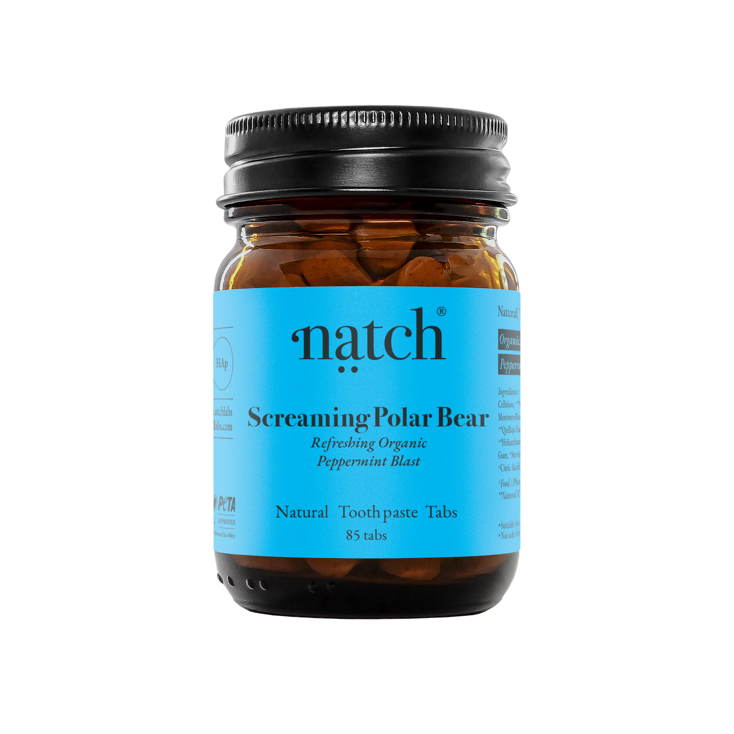 Screaming Polar Bear - Tannkremstöflur með Hydroxyapatite