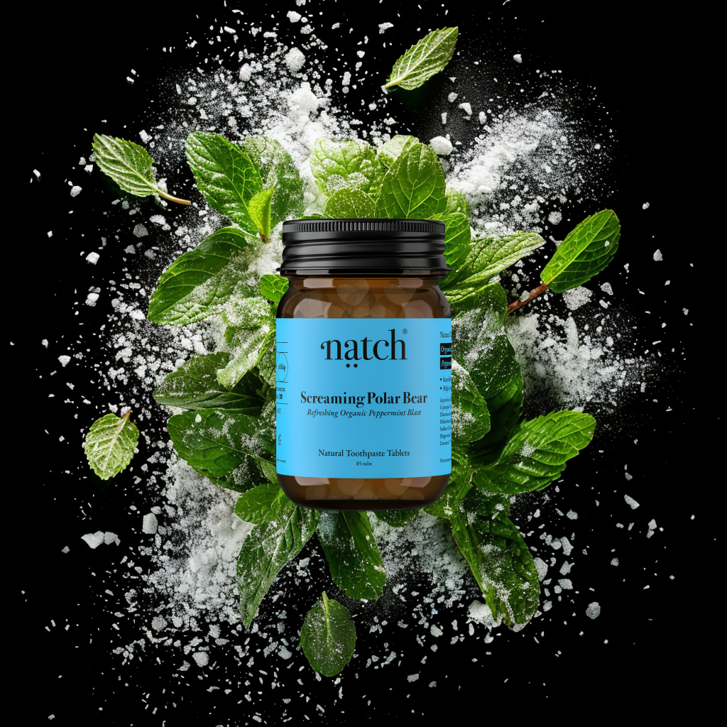 Screaming Polar Bear - Tannkremstöflur með Hydroxyapatite