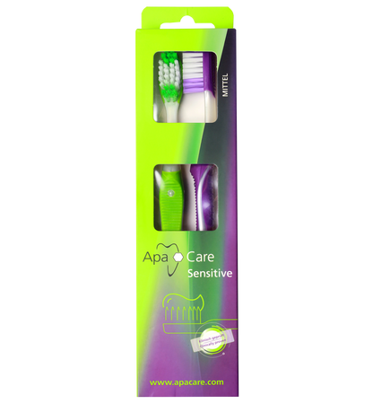 ApaCare Sensitive Tannburstar (2 stk.)