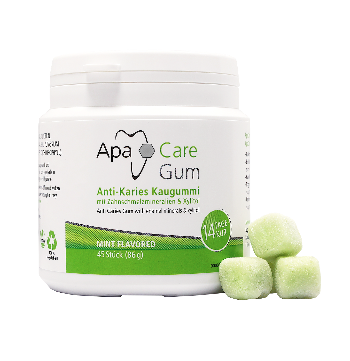 ApaCare Anti-Caries Tyggjó